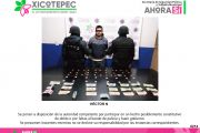 DETIENE POLICÍA DE XICOTEPEC A “HÉCTOR N”, PRESUNTO NARCOMENUDISTA.