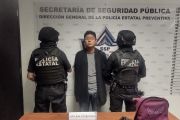 POLICÍA ESTATAL DETIENE A HOMBRE POR PRESUNTA POSESIÓN DE SUSTANCIAS ILÍCITAS